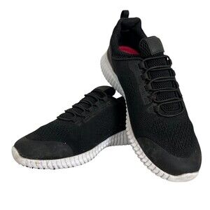 Skechers Work Women's Cessnock Carrboro Slip Resistant Black Shoes Size 8.5